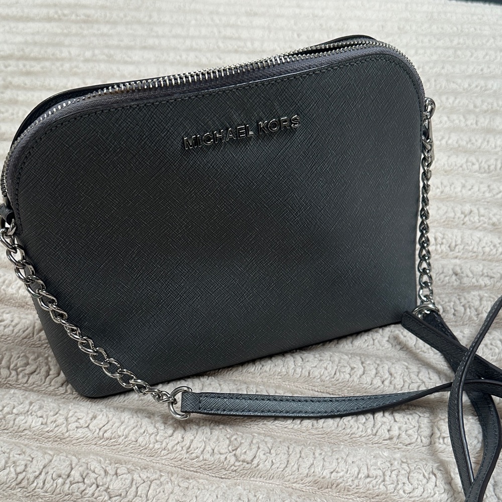 Michael Kors Charcoal Crossbody Bag